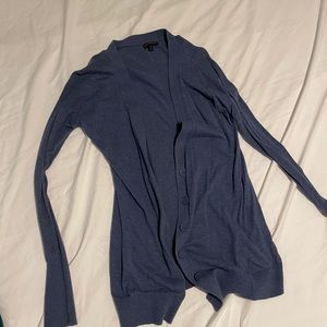 Blue cardigan - small - express